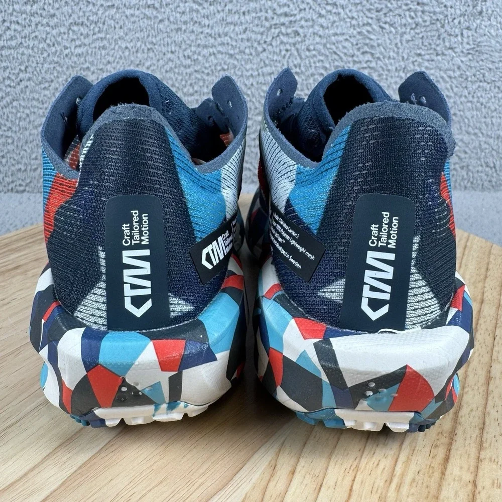 Craft CTM Ultra Carbon 2 Shoes Womens 7.5 Dazzle Camo Solo UD Foam Running Shoes